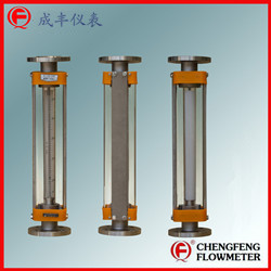 LZB-25B anti-corrosion type glass tube flowmeter  all stainless steel  [CHENGFENG FLOWMETER] high accuracy flange connector professional type selection professional manufacture